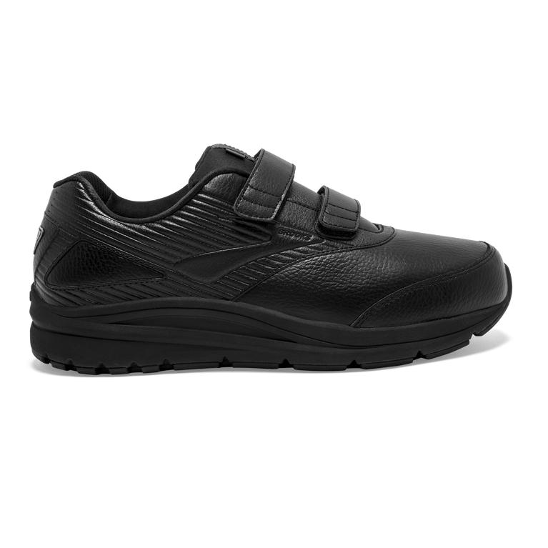 Brooks Men's Addiction Walker V-Strap 2 Walking Shoes - Black/Black (YWZU60895)